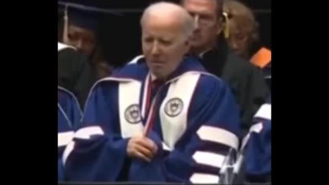 Joe Biden Mastubating on Public stage