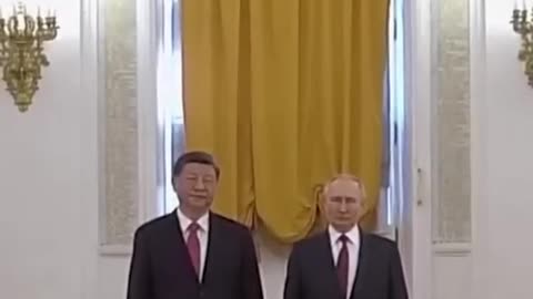 Putin Welcomes China's Xi to Kremlin During Moscow Visit