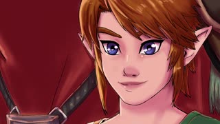Coloring Link From The Legend of Zelda Twilight Princess