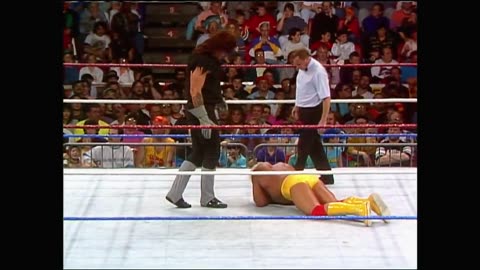 (1991.11.27) The Undertaker vs Hulk Hogan - WWF