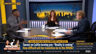 UNDISPUTED Skip reacts to Diana Taurasi has some harsh words for Caitlin Clark Reality is coming