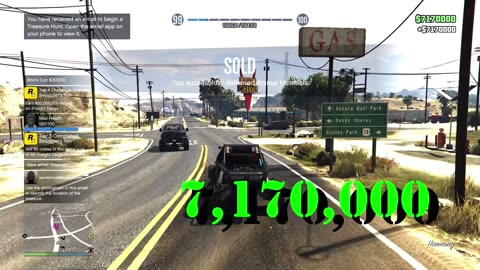 GTA 5 - 7 million in 12 mins