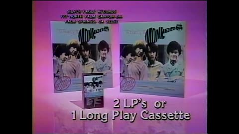 July 19, 1986 - Ad for Mail Order LP & Cassette of The Monkees' Best