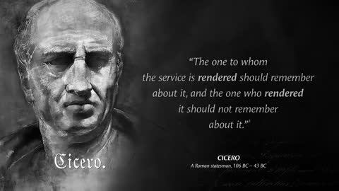 QUOTES FROM CICERO'S