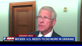 Sen. Wicker: U.S. needs to do more in Ukraine