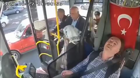 demon suck soul out of bus driver