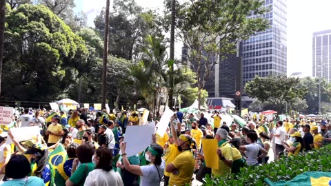 Dia da Independência do Brasil na AV Paulista 07 setembro 2021