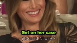 Donald Trump making fun of wife melania HAHA
