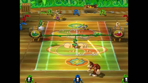 Mario Power Tennis Gameplay 1
