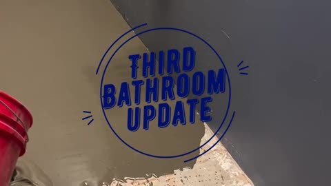 3rd update in the bathroom series