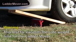 How tough is the Ladder Mover™ ladder dolly / ladder carrier