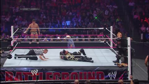 0Cody Rhodes & Goldust vs. Seth Rollins & Roman Reigns: Battleground 2013