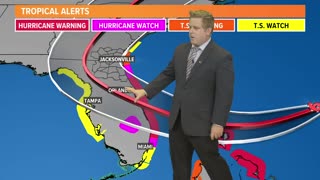 When is Tropical Storm Nicole hitting Florida? | Update Nov. 8 1 p.m.