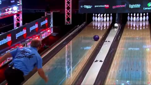 Straight bowling 100% dry lane score 257