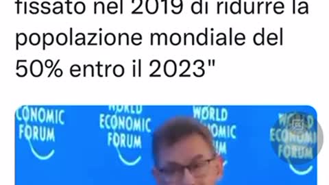 👿#ALBERT BOURLA: “SIAMO VICINI ALL’OBIETTIVO DI RIDURRE, ENTRO IL 2023, LA POPOLAZIONE MONDIALE DEL 50%!!”👿👿👿