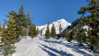 Near the Edge of the Ridgeline – Mount Hood – Oregon – 4K