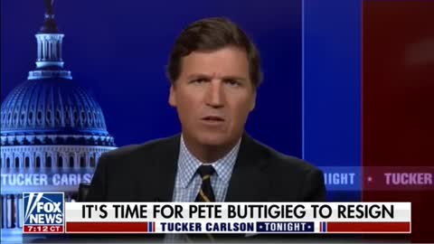 Tucker Carlson rips Pete Buttigieg as a ‘disgrace’ #shorts