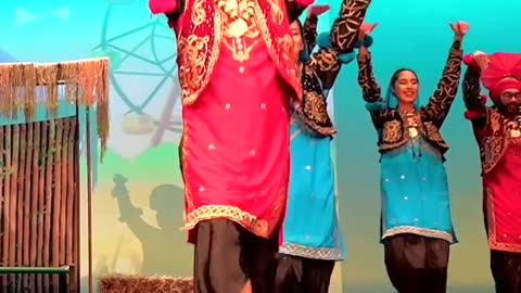 Punjabi dance Bhangra