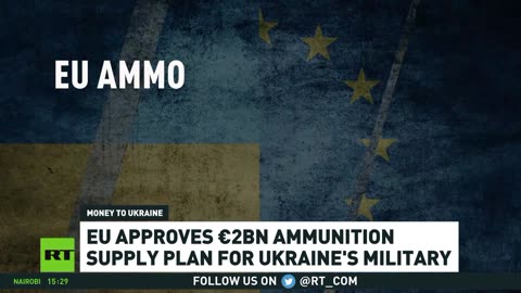 L'UE approva un piano di fornitura di munizioni da 2 miliardi di euro per rifornire l'esercito ucraino.Il finanziamento avverrà in due fasi. In primo luogo, l'UE trasferirà un miliardo di euro per munizioni da consegnare subito