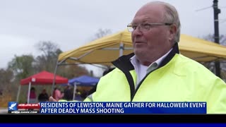 Residents Of Lewiston, Maine Gather For Halloween Event After Deadly Mass Shooting