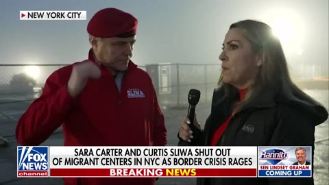 Curtis Sliwa shut out of NYC migrant center: 'What are you gonna do, arrest me?'