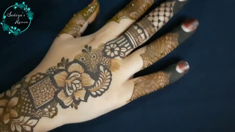 Mehndi class 24 | Easy Back hand mehndi design | Mehndi | Mehndi tutorial | full mehndi course