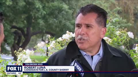 Robert Luna hopes to unseat Villanueva for LA County Sheriff