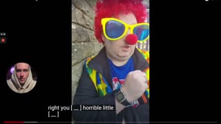 Catch Reaction - Pred Awareness - "Clown Nonce Caught"