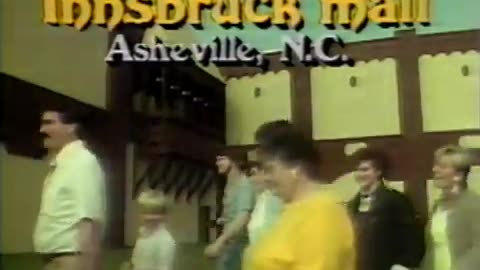 1987 - Ad for Asheville's Innsbruck Mall
