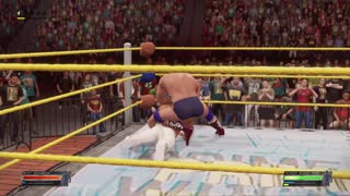 wwe2k22 title tournament Ricky Steamboat vs Roddy piper