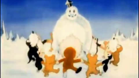 The Snowman 1933 Color Sound Cartoon