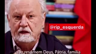 João P. Stedile, líder ditador do MST critica defensores família, religião, liberdade e pátria.