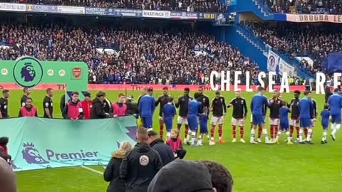 Fan Cam: Chelsea 0-1 Arsenal Highlights || Gabriel Magalhães goal, Xhaka new chant & more