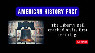 American History Fact: The Unbreakable Symbol: Liberty Bell's Surprising History! 🔔🇺🇸