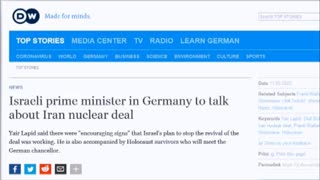 Israel visits Germany to stop Iran Deal