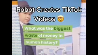 ROBOT CAN CREATE TIKTOK VEDIOS