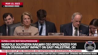 Norfolk Southern Railway CEO Apologizes for Train Derailment Impact on East Palestine, OH