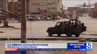 Special forces rescue U.S. embassy staffers in warring Sudan
