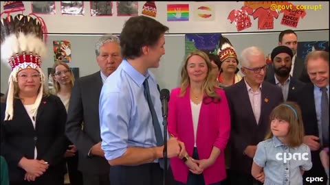 Child appears to die suddenly next to trudeau