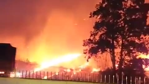 Terrible Forest Fire Broke Out In Orizaba Of Veracruz, Mexico