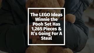 The LEGO Ideas Winnie the Pooh Set Has 1,265 Pieces & It’s Going For A Steal