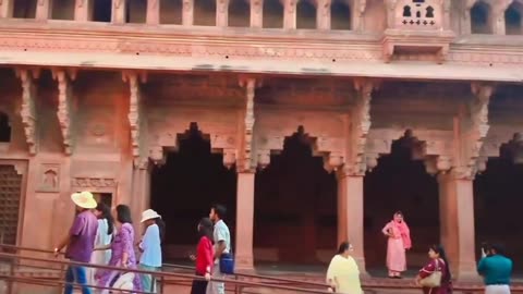 Inside Agra Fort