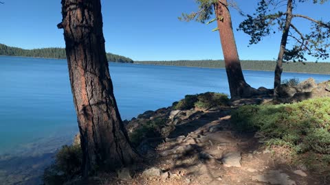 Central Oregon – Paulina Lake “Grand Loop” – Serene Scenery – 4K