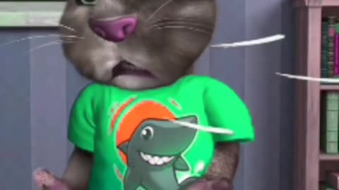 Talking Tom cat 😺 funny video