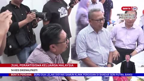 8 NOVEMBER 2022 – BERITA PERDANA – JUAL PERANTISISWA KELUARGA MALAYSIA ; 14 KES DIKENALPASTI