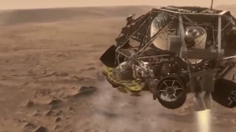 Mars Science Laboratory Curiosity Rover Animation