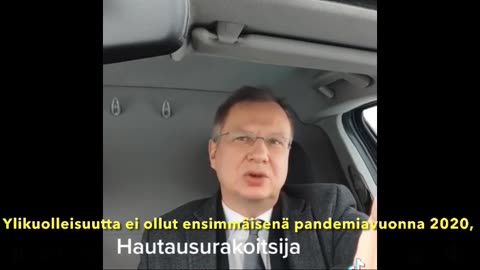Hautausurakoitsija Jani Kuusela puhuu ylikuolleisuudesta
