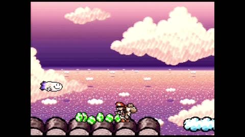 Super Mario World 2: Yoshi's Island Playthrough (Actual SNES Capture) - World 5