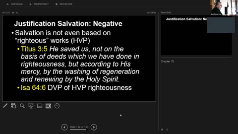 Wednesday June 12, 2024 Foundations 2: Apologetics, Salvation According to the Scriptures