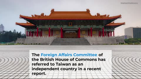 Politico: British parliament calls Taiwan 'independent' for the first time